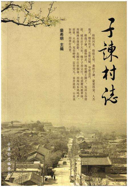 《子谏村志》.pdf电子版_山西省志缩略图