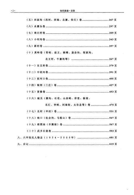 《张氏族谱（续）（山西省榆社县西厢六甲）1924-2000》.pdf电子版_山西省志预览图5