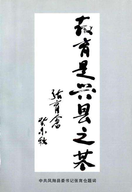 《凤翔县教育志》.pdf电子版_陕西省志预览图5