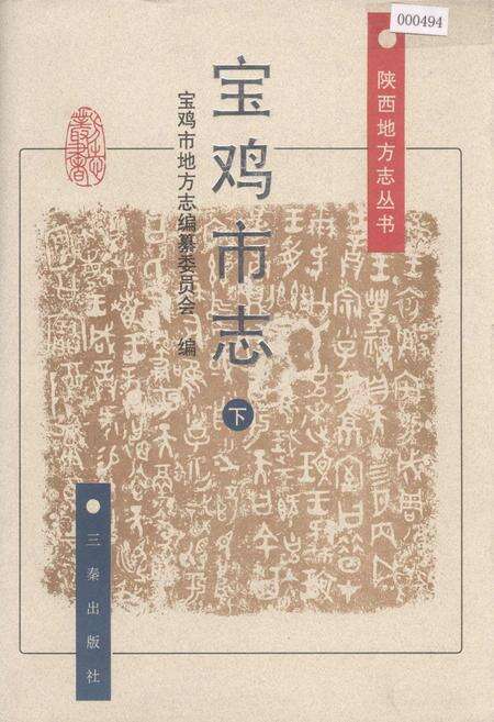 《宝鸡市志 下》.pdf电子版_陕西省志缩略图