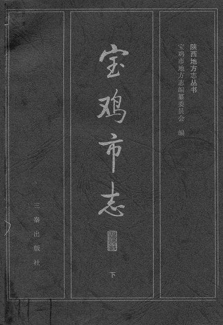 《宝鸡市志 下》.pdf电子版_陕西省志预览图1