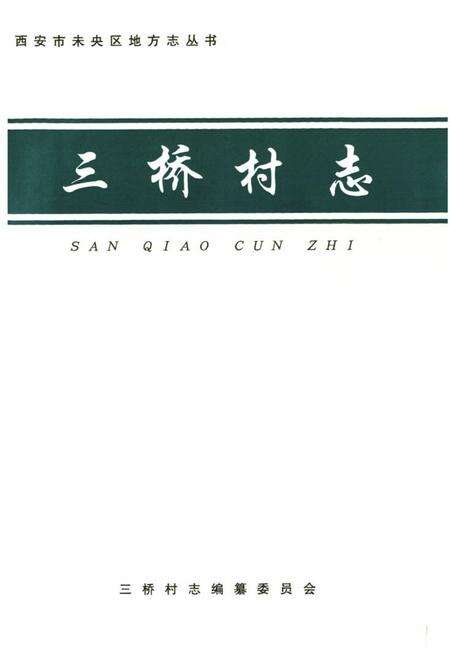 《《三桥村志》》.pdf电子版_陕西省志预览图1