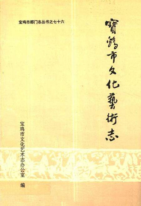 《《宝鸡市文化艺术志》》.pdf电子版_陕西省志缩略图