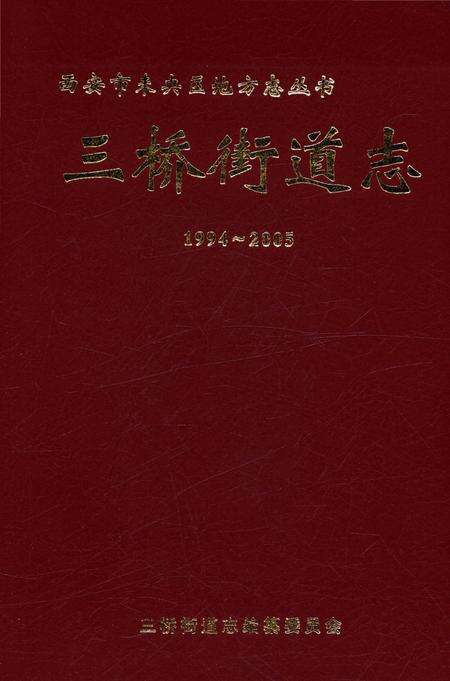 《三桥街道志1994-2005》.pdf电子版_陕西省志预览图1