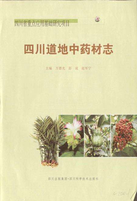 《四川道地 中药材志》.pdf电子版_四川省志预览图1
