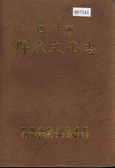 《四川省群众文化志》.pdf电子版_四川省志缩略图