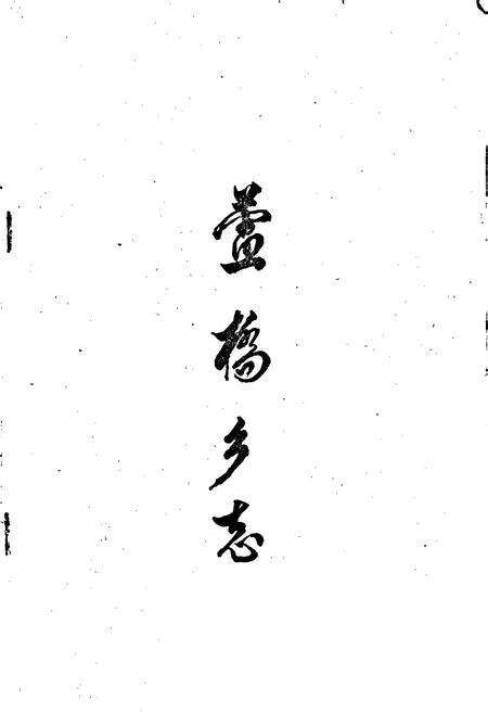 《芦桥乡志》.pdf电子版_四川省志预览图1