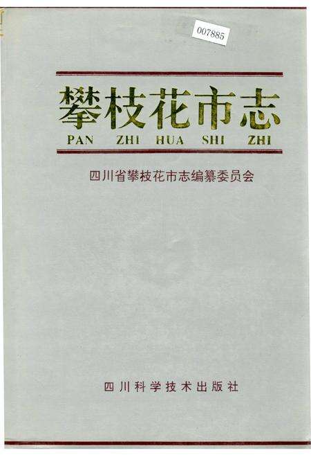 《攀枝花市志》.pdf电子版_四川省志缩略图