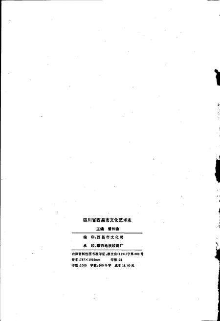 《四川省西昌市文化艺术志》.pdf电子版_四川省志预览图2