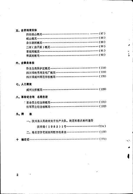 《四川省阿坝藏族自治州汶川县地名录》.pdf电子版_四川省志预览图2