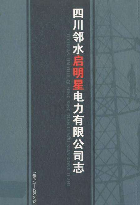 《《四川邻水启明星电力有限公司志》》.pdf电子版_四川省志缩略图