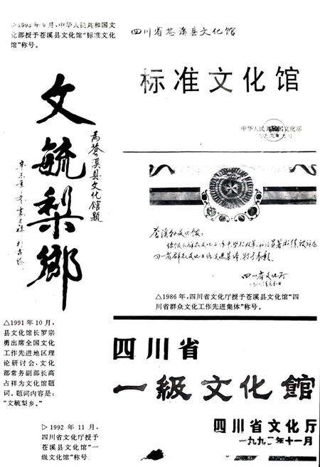 《苍溪县文化馆志(157-1993)》.pdf电子版_四川省志预览图5
