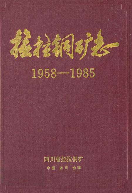 《拉拉铜矿志(1958-1985)》.pdf电子版_四川省志缩略图