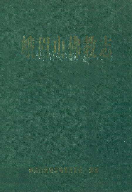 《峨眉山佛教志》.pdf电子版_四川省志缩略图