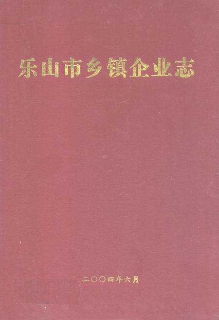 《乐山市乡镇企业志》.pdf电子版_四川省志缩略图