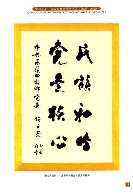《青川县志民族宗教外事侨务志(元朝-2002)》.pdf电子版_四川省志预览图3