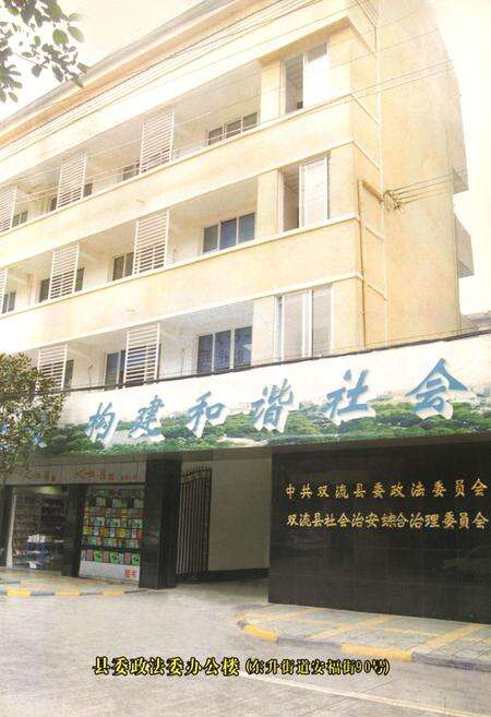 《中共双流县委政法委员会机关志(2005年本)》.pdf电子版_四川省志预览图1