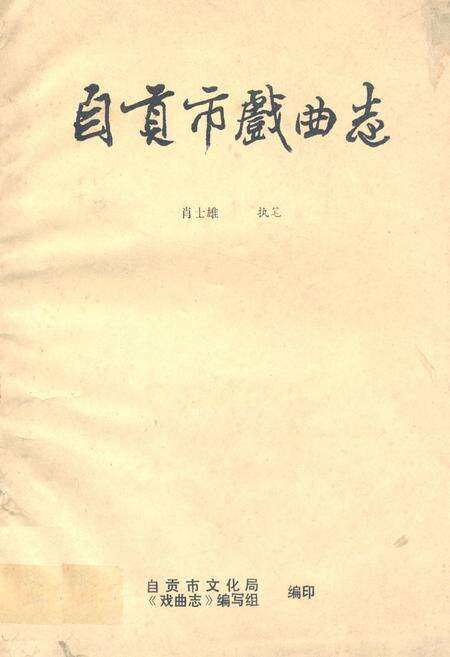 《自贡市戏曲志》.pdf电子版_四川省志缩略图