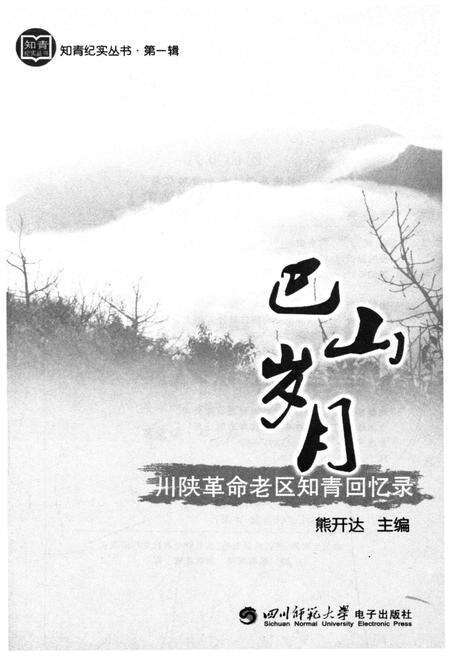 《巴山岁月 川陕革命老区知青回忆录》.pdf电子版_四川省志预览图1