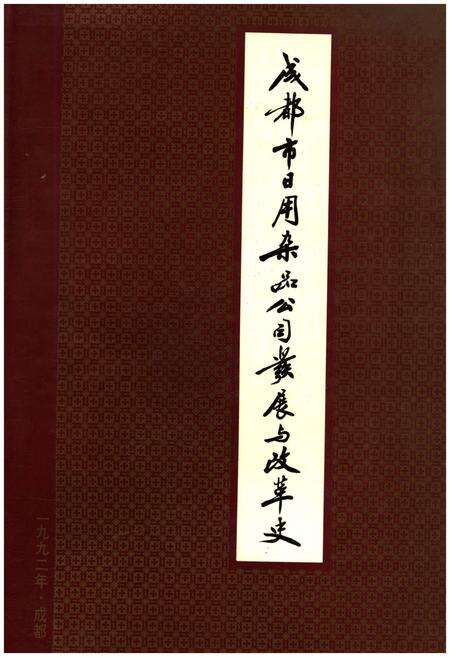 《成都市日用杂品公司发展与改革史》.pdf电子版_四川省志缩略图