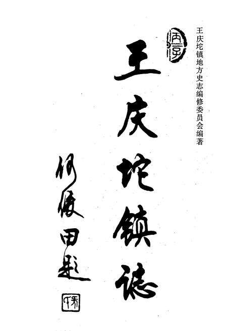 《武清县 王庆坨镇志》.pdf电子版_天津市志预览图1