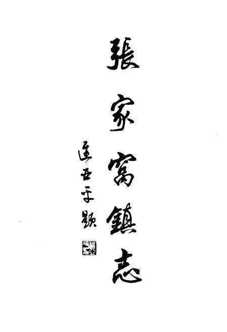 《《张家窝镇志》》.pdf电子版_天津市志预览图1