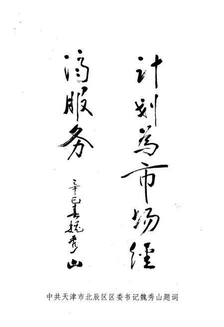 《计划与经济志》.pdf电子版_天津市志预览图3