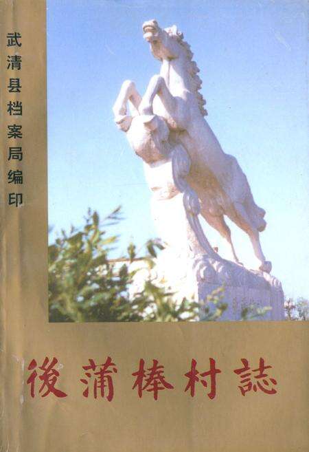 《后蒲棒村志》.pdf电子版_天津市志缩略图