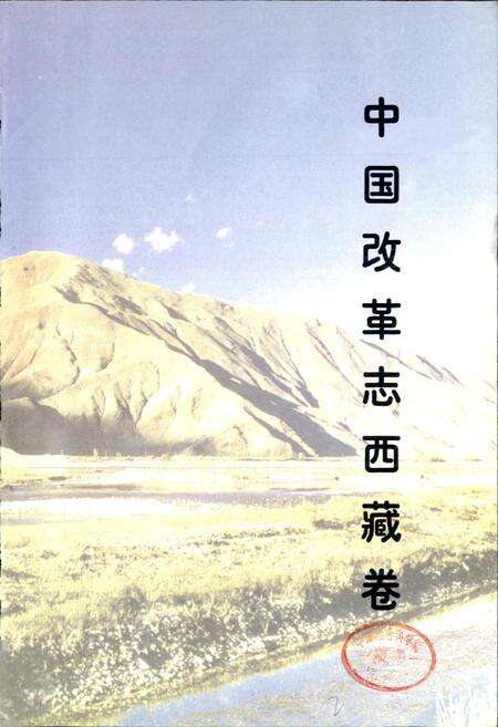 《中国改革志 西藏卷》.pdf电子版_西藏自治区志预览图1