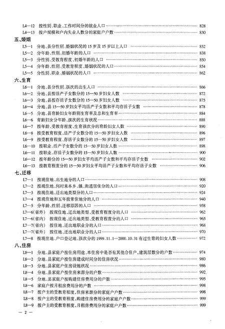 《西藏自治区 2000年人口普查资料 第二册》.pdf电子版_西藏自治区志预览图3
