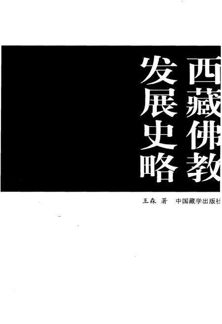 《西藏佛教发展史略》.pdf电子版_西藏自治区志预览图1