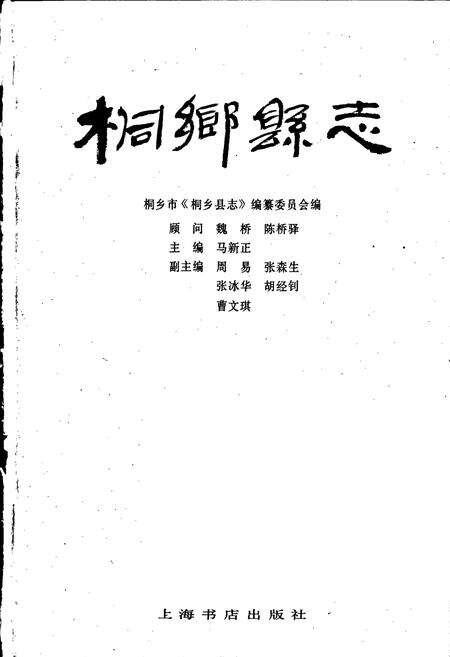 《桐乡县志》.pdf电子版_浙江省志预览图1