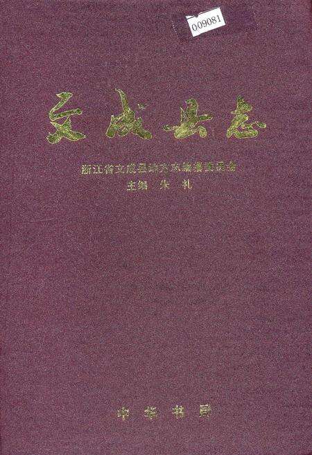 《文成县志》.pdf电子版_浙江省志缩略图