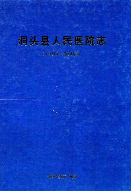 《洞头县人民医院志(1953-2006)》.pdf电子版_浙江省志缩略图