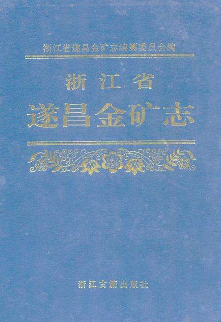 《浙江省遂昌金矿志》.pdf电子版_浙江省志缩略图