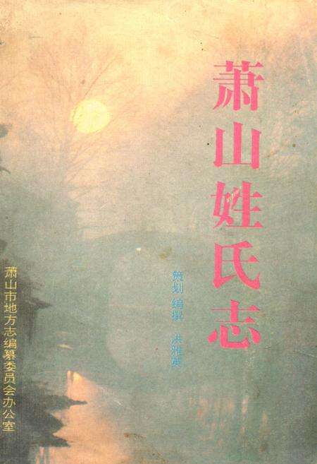 《《萧山姓氏志》》.pdf电子版_浙江省志缩略图