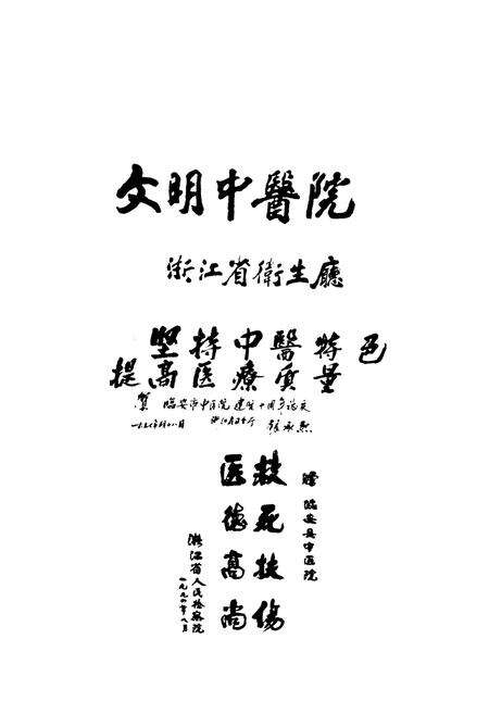 《临安市中医院院志(1986-2006)》.pdf电子版_浙江省志预览图5