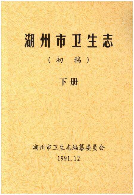 《湖州市卫生志 下册》.pdf电子版_浙江省志缩略图