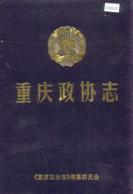 《重庆政协志》.pdf电子版_重庆市志缩略图