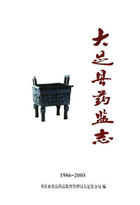 《大足县药监志(1986~2005)》.pdf电子版_重庆市志预览图1