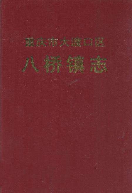 《重庆市大渡口区八桥镇志》.pdf电子版_重庆市志缩略图