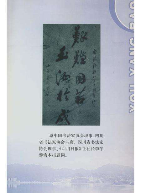 《酉阳报志》.pdf电子版_重庆市志预览图3