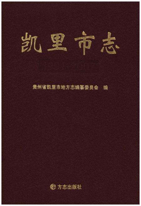 《凯里市志（1991-2007）》.pdf电子版_贵州省志缩略图