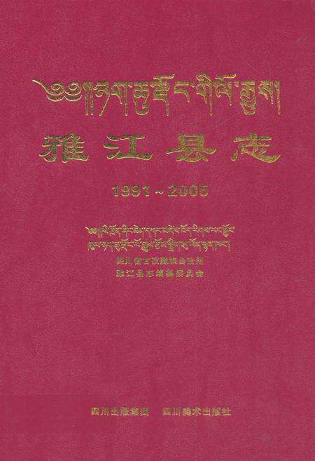 《雅江县志（1991-2005）》.pdf电子版_四川省志缩略图