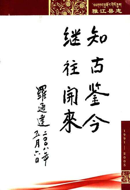 《雅江县志（1991-2005）》.pdf电子版_四川省志预览图2