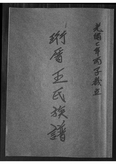 福建王氏族谱-珩厝王氏族谱.pdf电子版缩略图