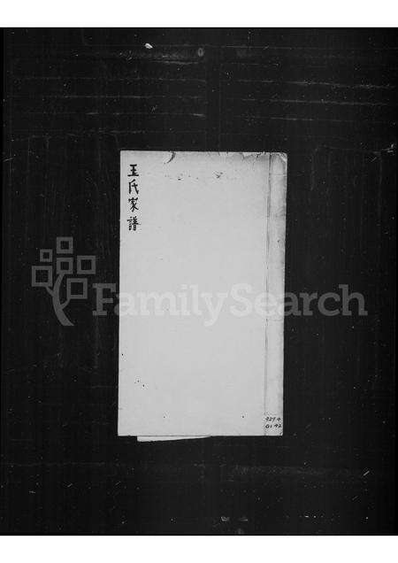 福建王氏族谱-王氏家谱.pdf电子版缩略图