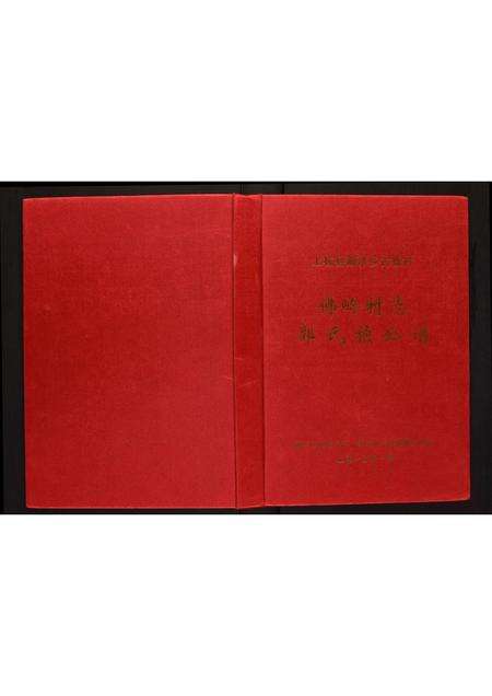 福建未知族谱-佛岭村志·郭氏祯公谱.pdf电子版缩略图