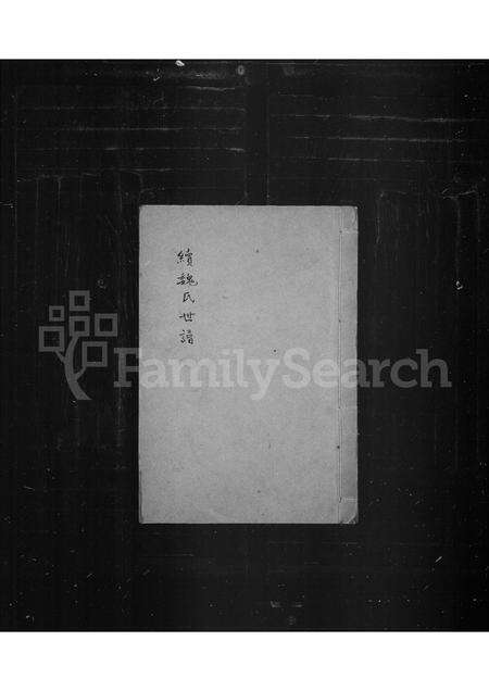 福建魏氏族谱-续魏氏世谱.pdf电子版缩略图