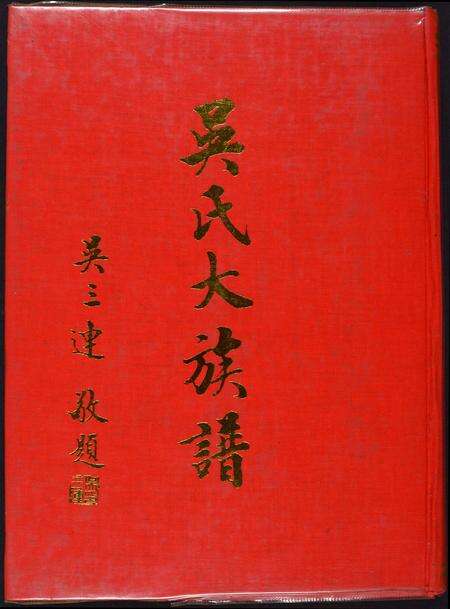 福建吴氏族谱-吴氏大族谱.pdf电子版缩略图